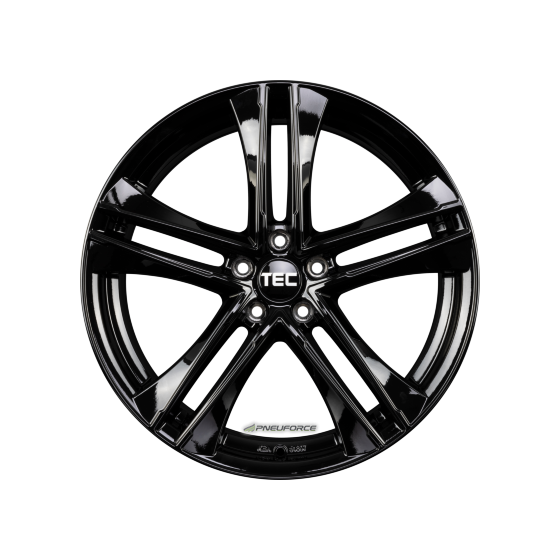 TEC-SPEEDWHEELS - AS4 EVO SCHWARZ-GLANZ 8,5X20 LK:5/108 ET:45 ML:63,4